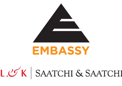 Embassy Group assigns its creative mandate to L&K Saatchi & Saatchi